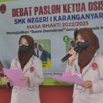 Bak Pilpres, Gasmeka Gelar Debat Kandidat Ketua OSIS