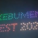 Cahaya Spektakuler di Langit, Drone Show Kebumen Fest 2025 Bikin Ribuan Warga Terkagum