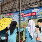 Lomba Mural Warnai HUT ke-58 Gasmeka, Kreativitas Siswa Melampaui Ekspektasi Juri